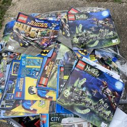 12 lbs LEGO bulk lot BUY 10 LBS  and books