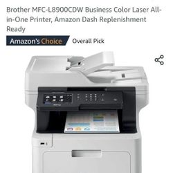 mfc-l8900cdw all-in-one printer/scanner/copier 46% off  retail
