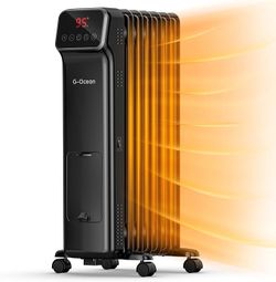 G-Ocean Oil Filled Radiator Heater, 1500W