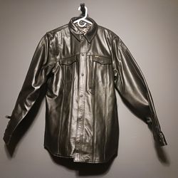 Dixxon "Bishop" Leather Shirt
