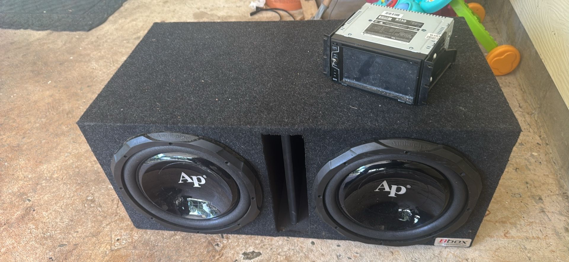 2’12 AudioPipe Car speakers
