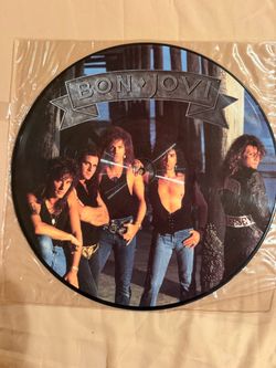 VINTAGE  Bon Jovi Picture disc Vinyl