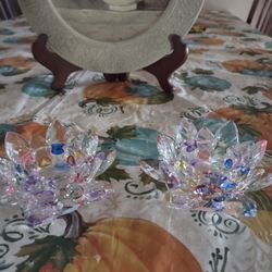 Crystal Tealight Holders 