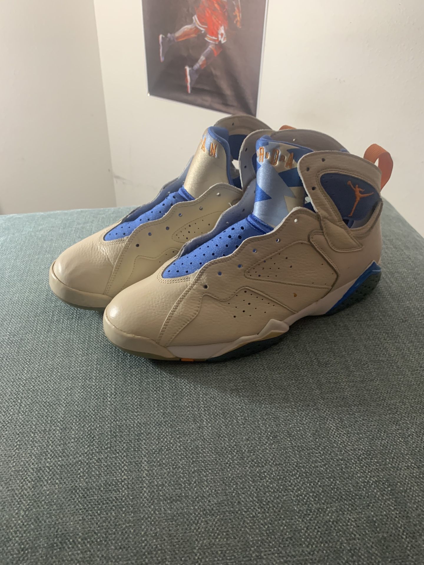 JORDAN 7 “PACIFIC BLUE” Size 10.5