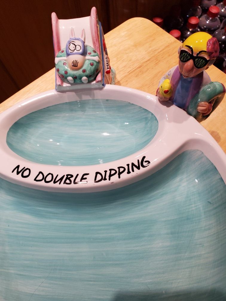 Maxine chip/dip bowl