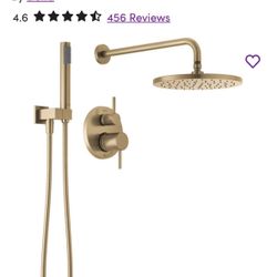Brand New Still In Box - Delta Champagne Bronze Shower System