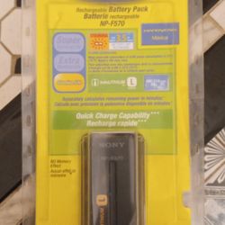 SONY Rechargeable Battery Pack 
