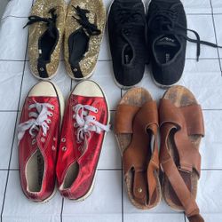 Woman’s Size 10 Shoes Kate Spade Converse 