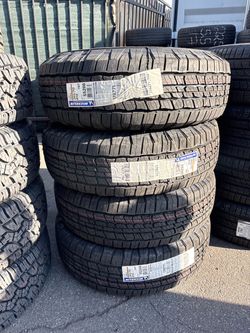 265/70/18 LTX TRAIL MICHELIN BRAND NEW TIRES