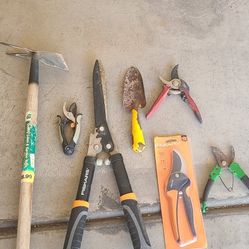 Garden Tools, New & Used, $49