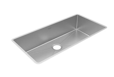 Crosstown 18 Gauge Stainless Steel 36.5" Length x 18.5" Width x 9" Height Single Bowl Undermount Sink