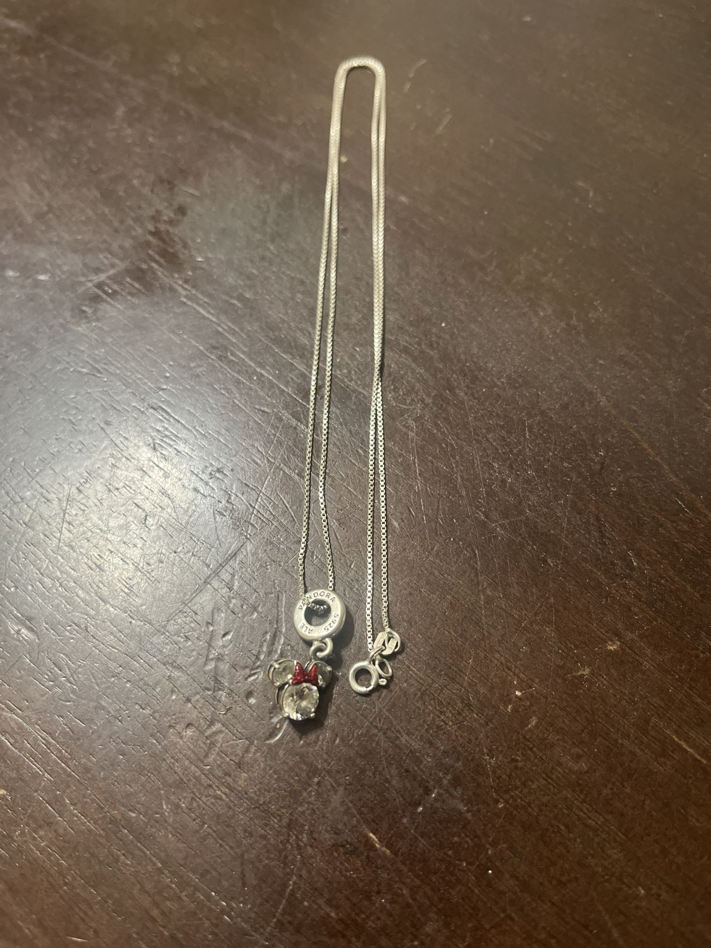 Pandora Silver Chain Mini Mouse