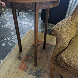 This Gorgeous Handmade French Colonial Three-legged Table Is Breathtaking Stands At Exactly 3 Ft Tall