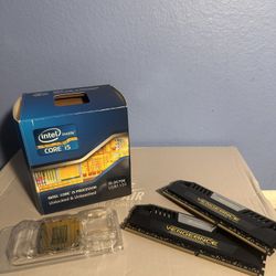 INTEL CORE I5-3570k and DDR3 (2x8gb) 2133MHZ RAM OBO SALE 