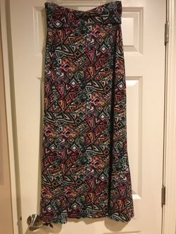 Long Skirt Size S Black