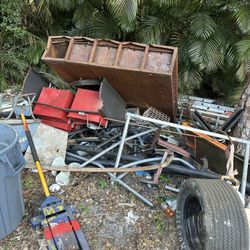 FREE Scrap Metal / Two Large Boxes Are Steel They Weigh A Lot. I Have A Tractor To He yeah lp Load Them.