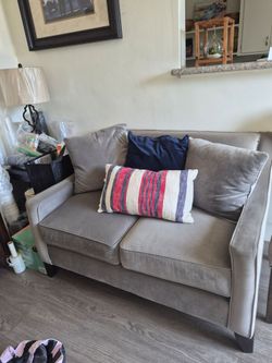 Sofa love sofa and hand seat coffee table and two lamp table