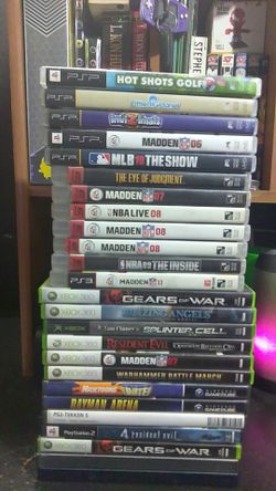 Games for sale ask for pricing