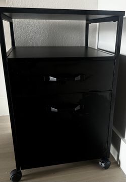 Wood File Cabinet