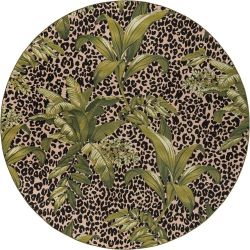 Botanical Collection Round Outdoor Rug