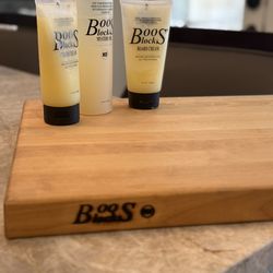 John Boos Wood Cutting Board Set – Bonus Board Cream Included!