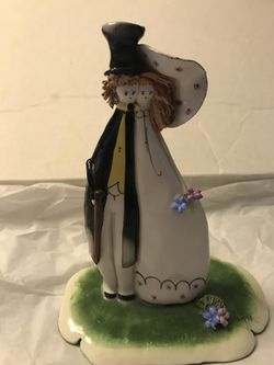New-whimsical Wedding Couple -made In Italy 