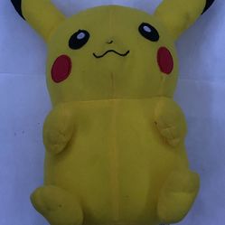 Official Licensed Pokemon Pikachu Plush Stuffed Doll Toy Authentic