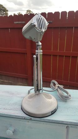 Vintage bullet microphone