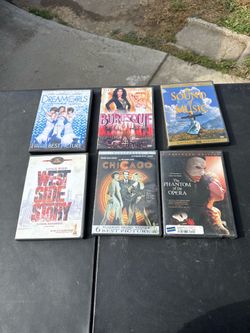 Musical Movie DVD Lot