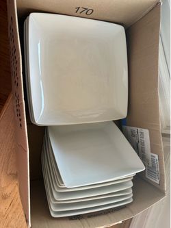 Pending: Better Homes White Square Dish Set
