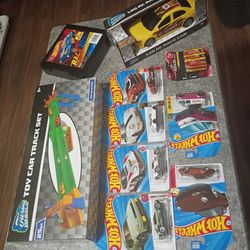 Hot Wheels & RC Car Toy Kit Bundle