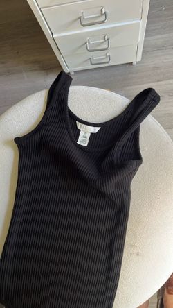 H&M Long Dress Black