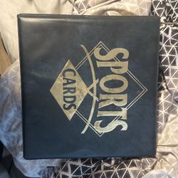 90s Sports Cards And Binder 