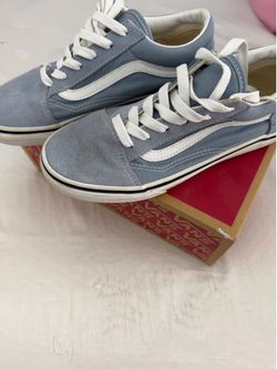 old skool blue vans