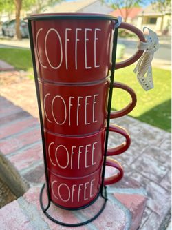 NEW - Rae Dunn Mug Set