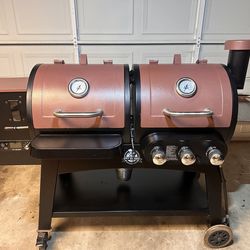 Pit boss combo grill and smoker.