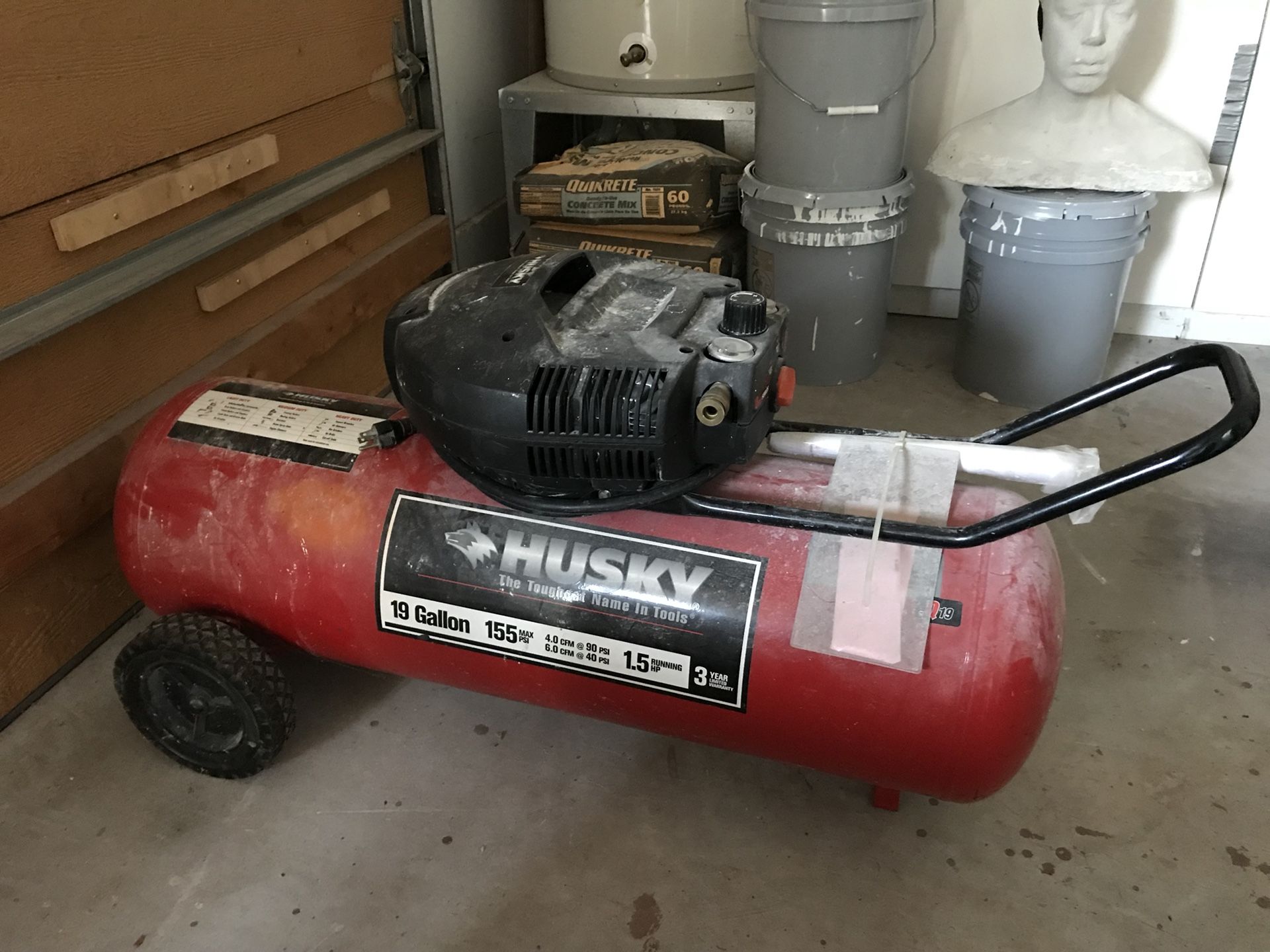 Husky q19 cheap air compressor