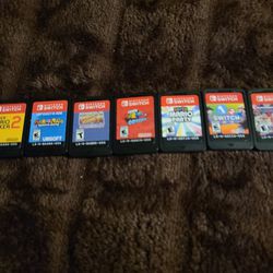 7 Switch Games (Willing To Sell Separately)