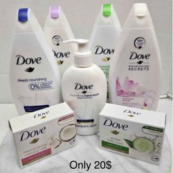 Dove Bundle 7 Pcs For 20$