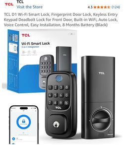 New WiFi smart lock new sealed never opened