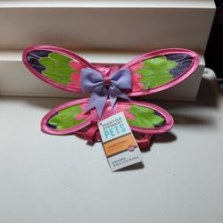 Martha Stewart Pet Costume Harness Dragonfly Wings - XS - Brand New 