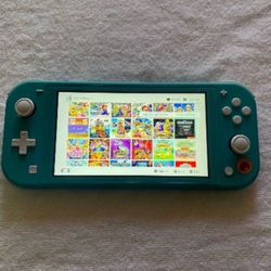 Nintendo Switch Lite With 120 Games Mario Kart,Mario Party,Pokemon,Zelda,Mk1 and More