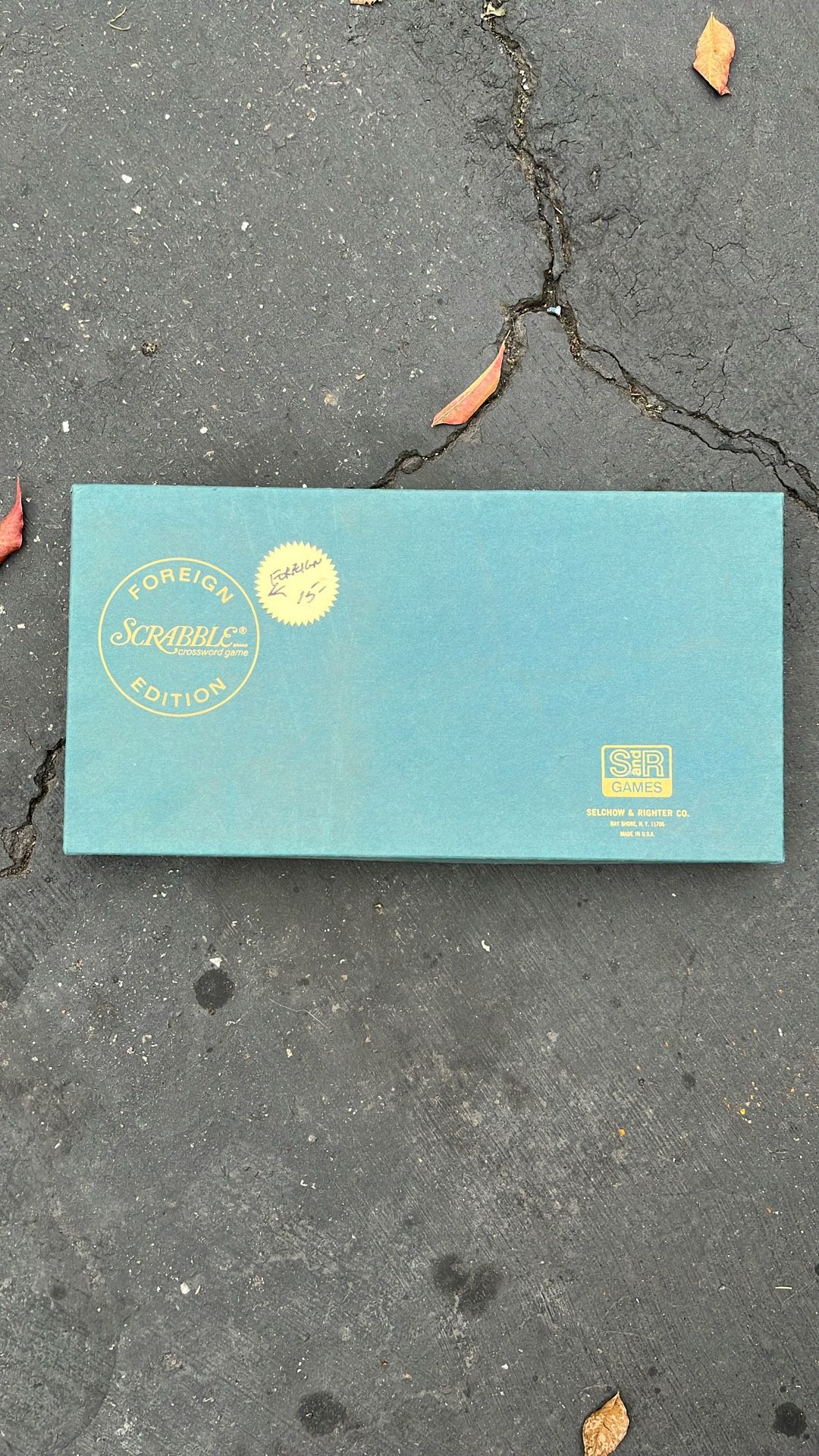 Foreign scrabble edition