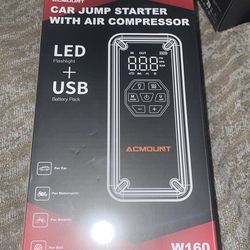 Car jump starter / air compressor