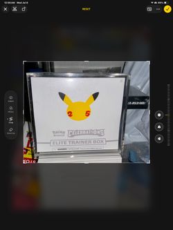 Sealed Pokemon Celebrations Elite Trainer Box tcg
