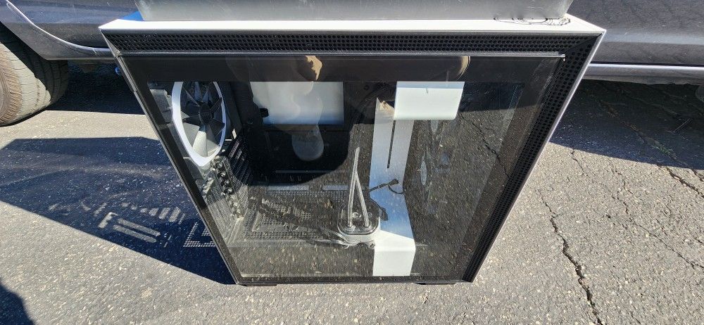 Pc case With CPU cooler