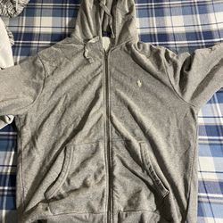 L grey polo Ralph Lauren jacket 