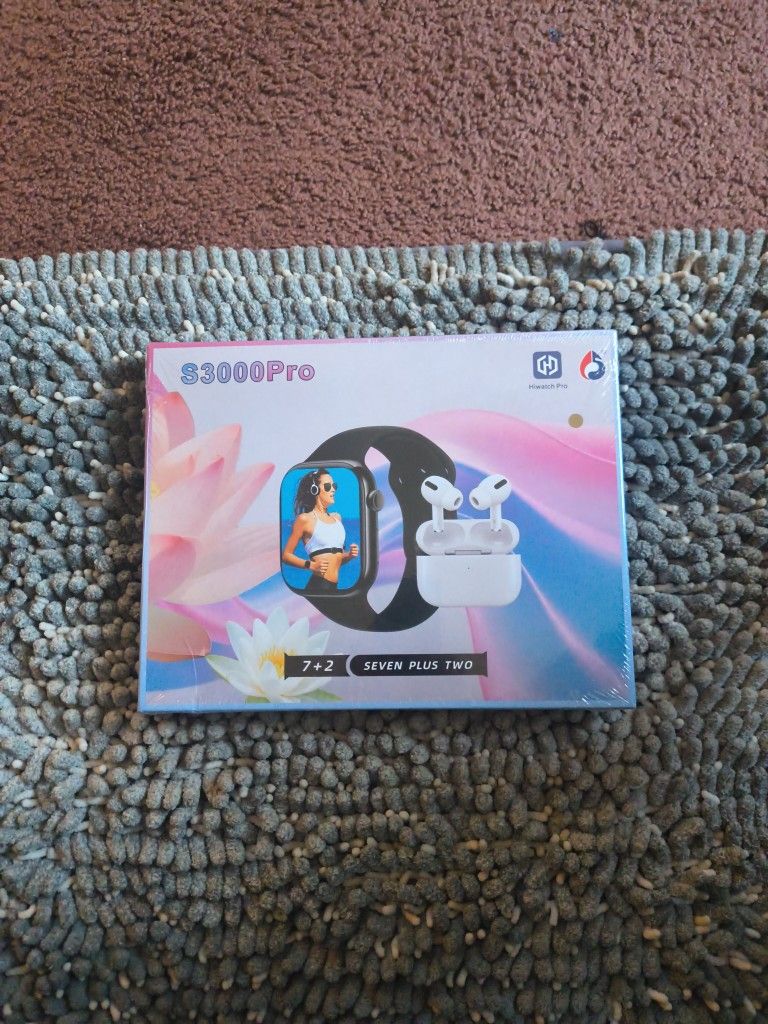 Brand New Smartwatch And Head Phone Earbuds