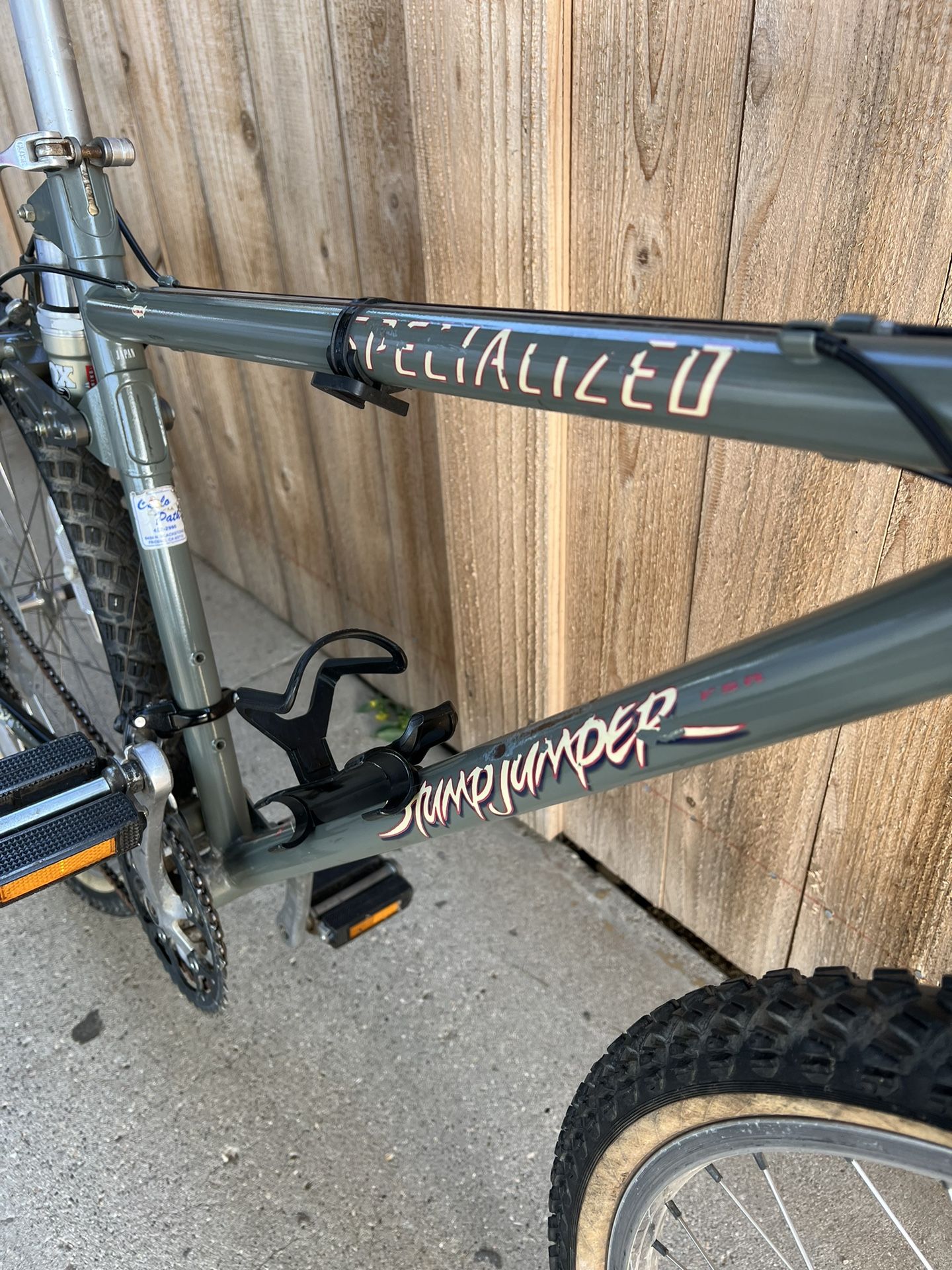 VINTAGE 1994 Specialized Stumpjumper FSR Retro Full Suspension Fox