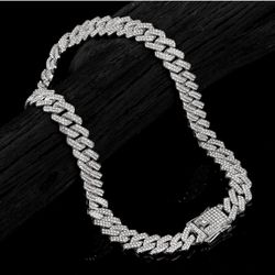 Bracelet Silver Bling Diamond Hip Hop Jewelry for Men and Women